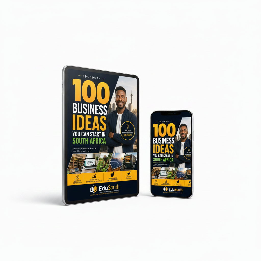 100 Business Ideas Mockup
