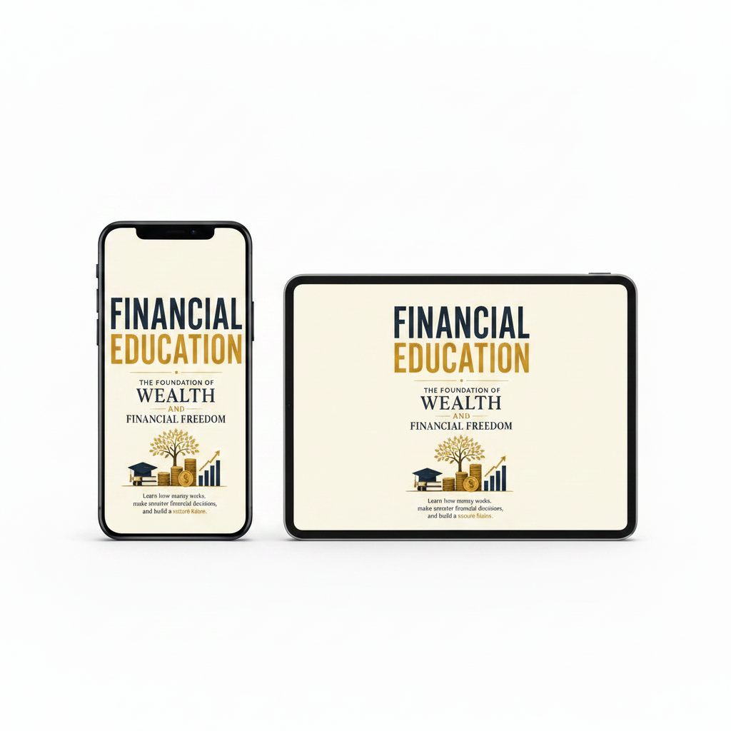 Financial Education Mockup