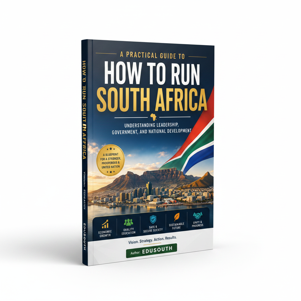 How To Run South Africa – Guide to SA Governance and Government E-Book EduSouth