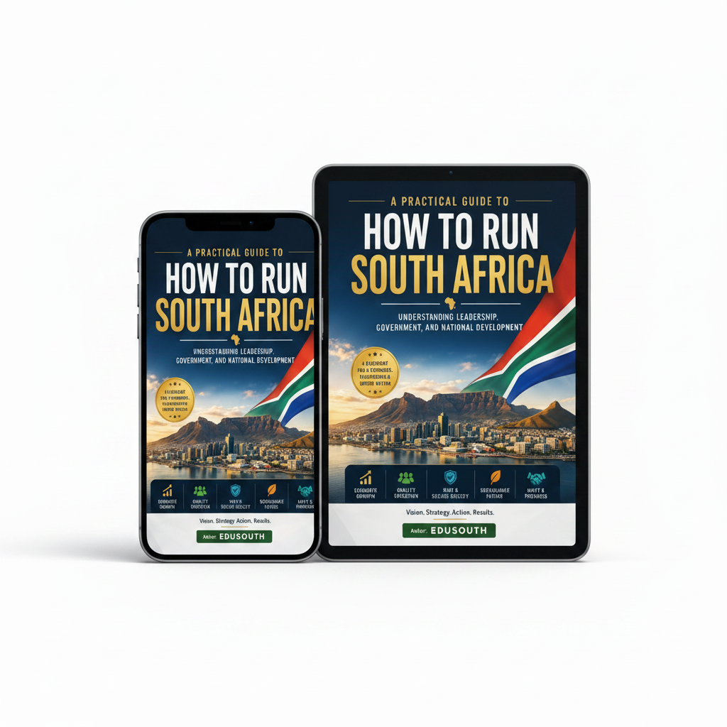 How To Run South Africa Mockup