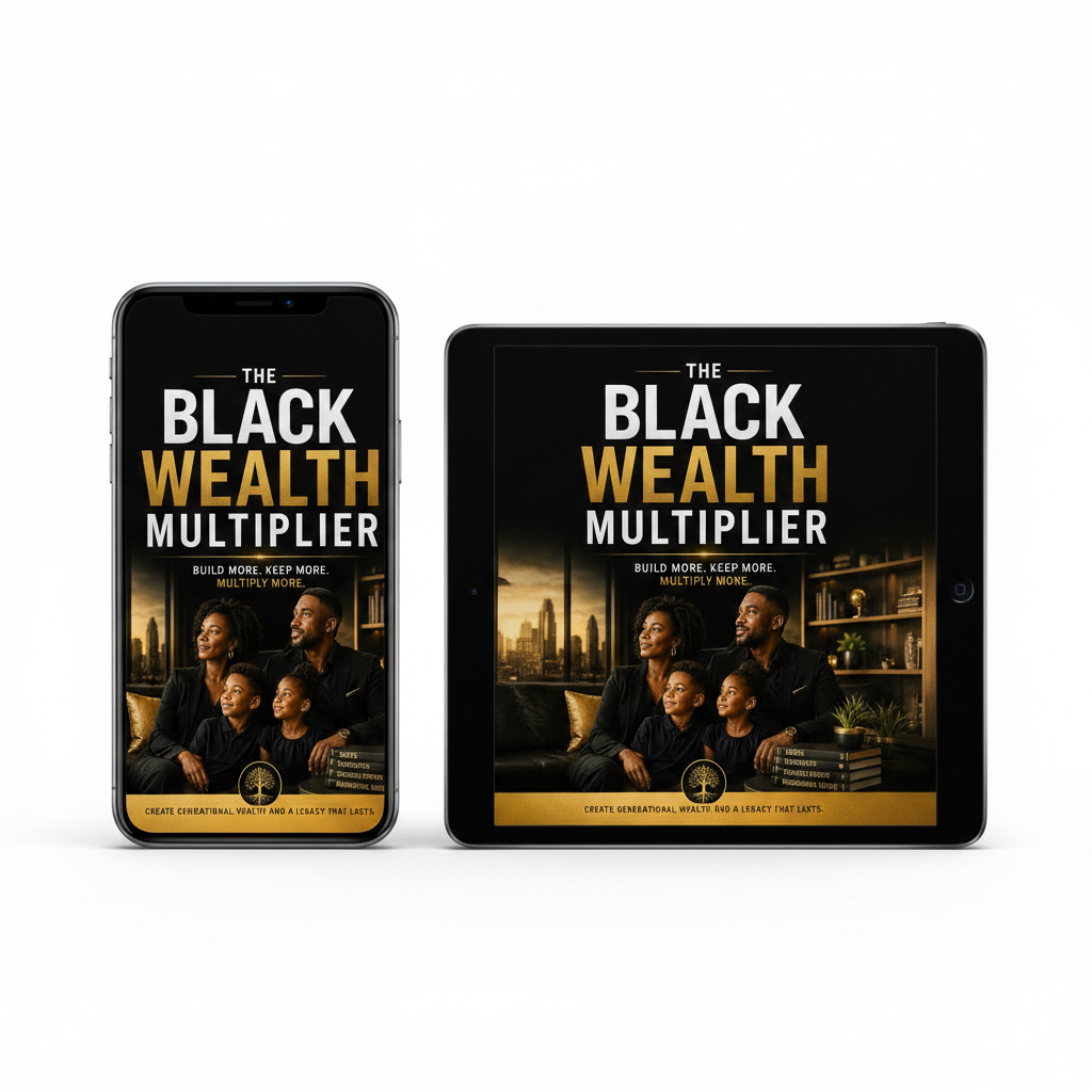 The Black Wealth Multiplier Mockup